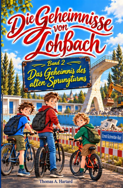 Buchcover: Die Geheimnisse von Lohßach – Das Geheimnis des alten Sprungturms