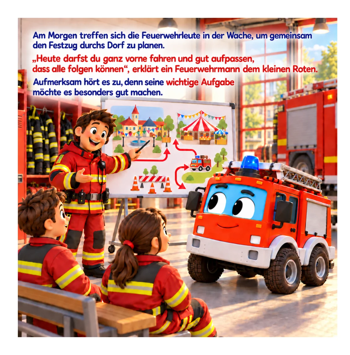 Originalseite 1 der Leseprobe: Das aufregende Dorffest