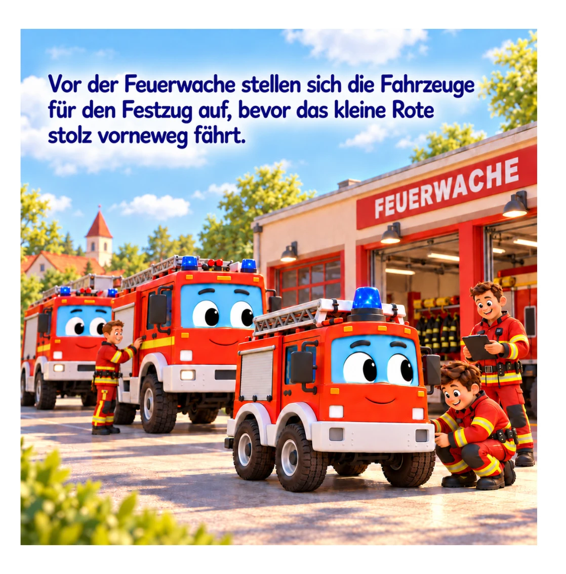Originalseite 2 der Leseprobe: Das aufregende Dorffest